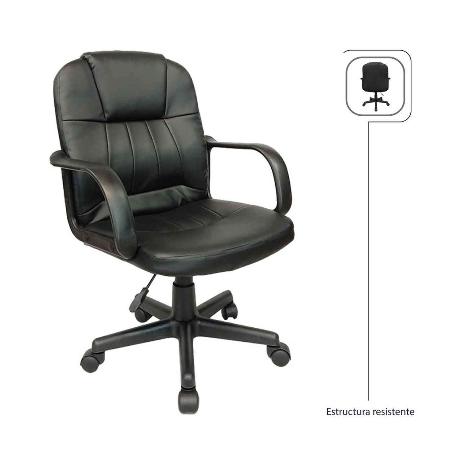 Foto 6 pulgar | Silla Ejecutiva Sillon Oficina Ajustable Escritorio