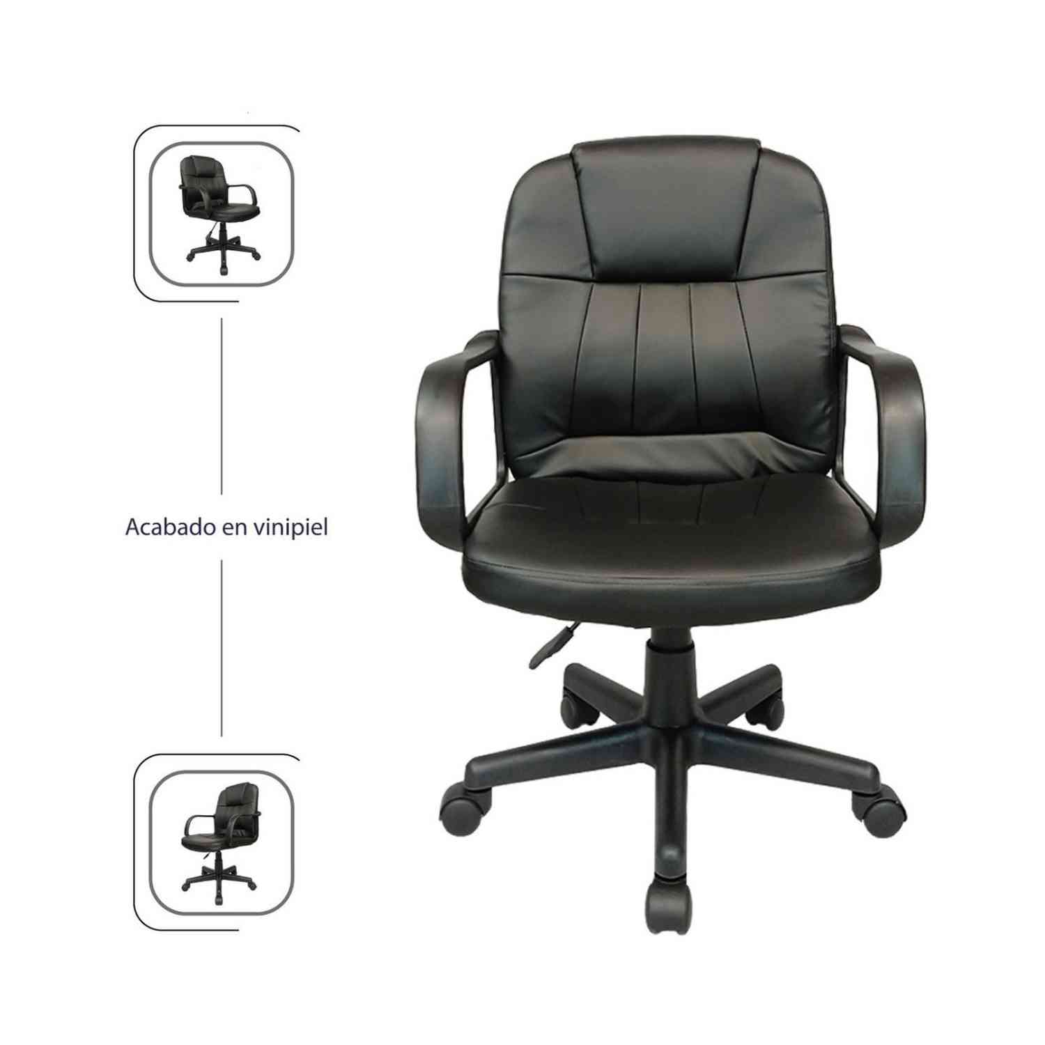 Foto 7 pulgar | Silla Ejecutiva Sillon Oficina Ajustable Escritorio