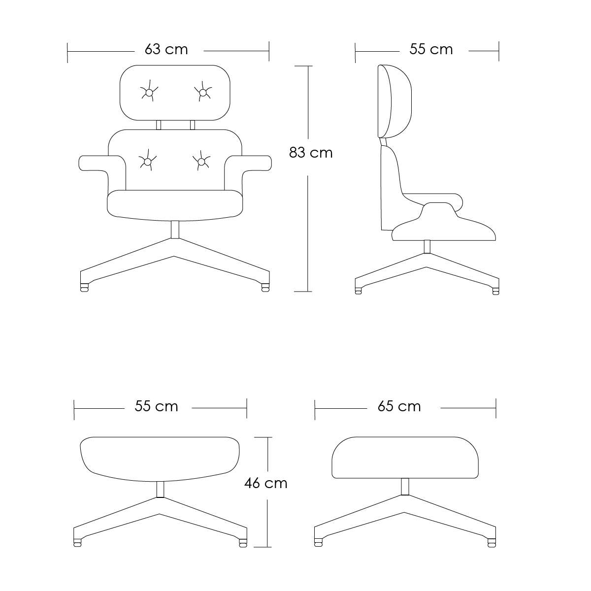 Foto 3 pulgar | Silla para Oficina Iliosinnova Blanco Reclinable