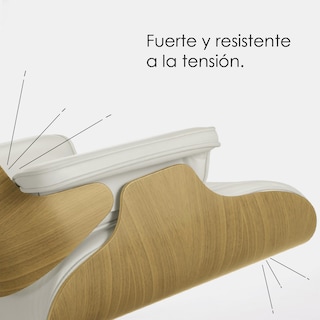 Foto 6 | Silla para Oficina Iliosinnova Blanco Reclinable