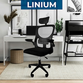 Foto 4 | Set 2 Sillas Oficina Escritorio Linium Ergo Premium Ejecutiva Color Negro