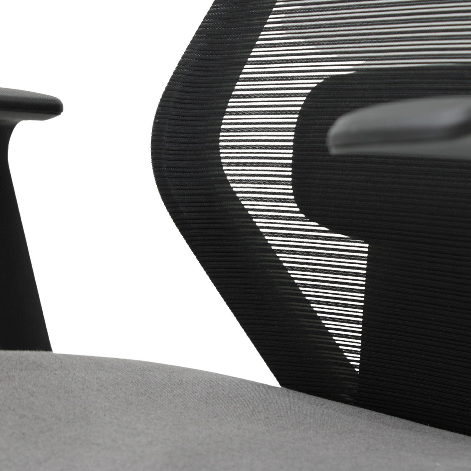 Foto 6 pulgar | Silla Ejecutiva Bastia 8349 Negra Gris