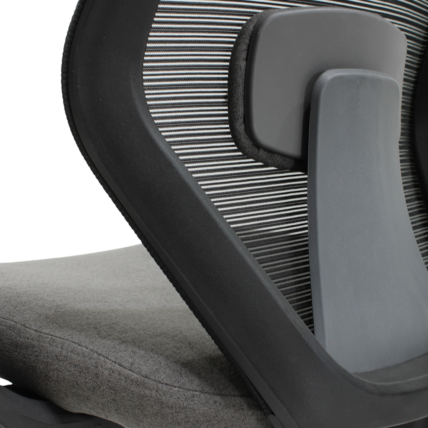 Foto 7 pulgar | Silla Ejecutiva Bastia 8349 Negra Gris