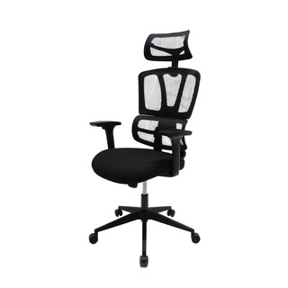 Foto 1 | Silla Directiva Vilna 8348 Negra
