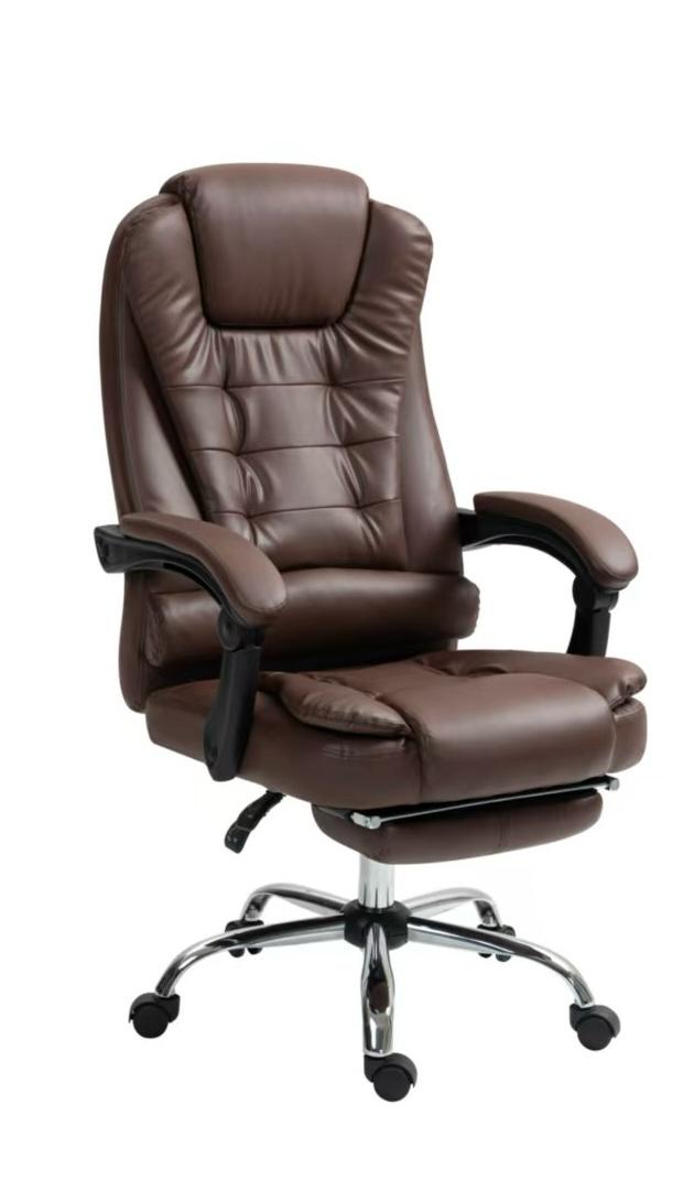 Foto 2 pulgar | Silla De Escritorio Eke Life Home Yx-0102 Ergonómica Negra Con Tapizado De Cuero Sintético