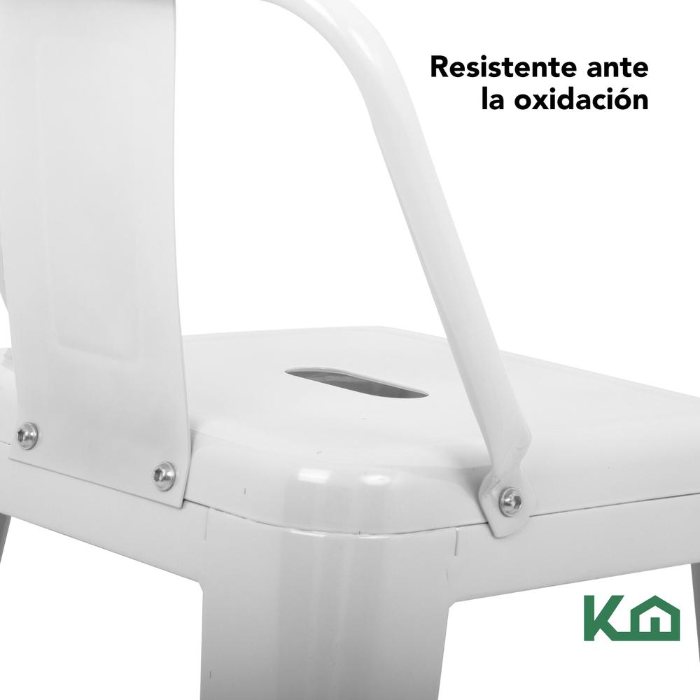 Foto 7 pulgar | Banco Alto KingsHouse Blanco