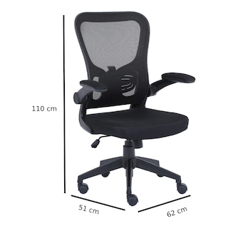 Foto 6 | Silla Ejecutiva Nextep Ne-650a Altura Ajustable 120 Kg Negro