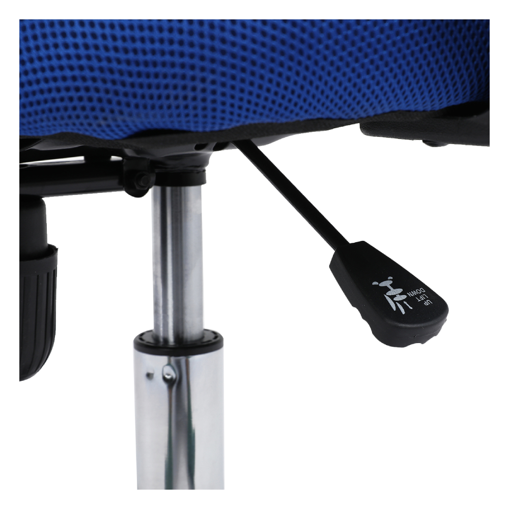 Foto 3 pulgar | Silla Secretarial Nextep Ne-650sa Respaldo Malla 110 Kg Azul