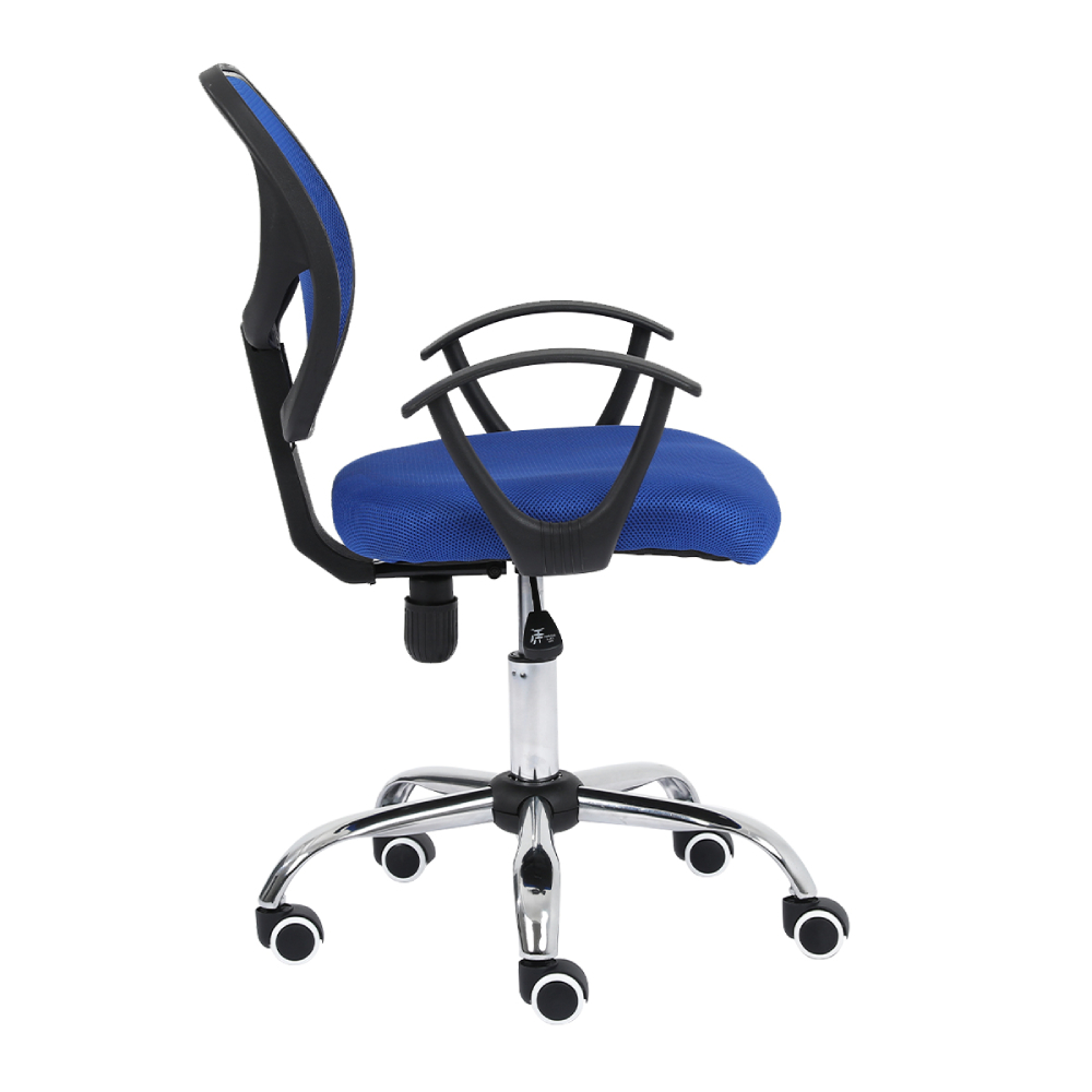 Foto 5 pulgar | Silla Secretarial Nextep Ne-650sa Respaldo Malla 110 Kg Azul