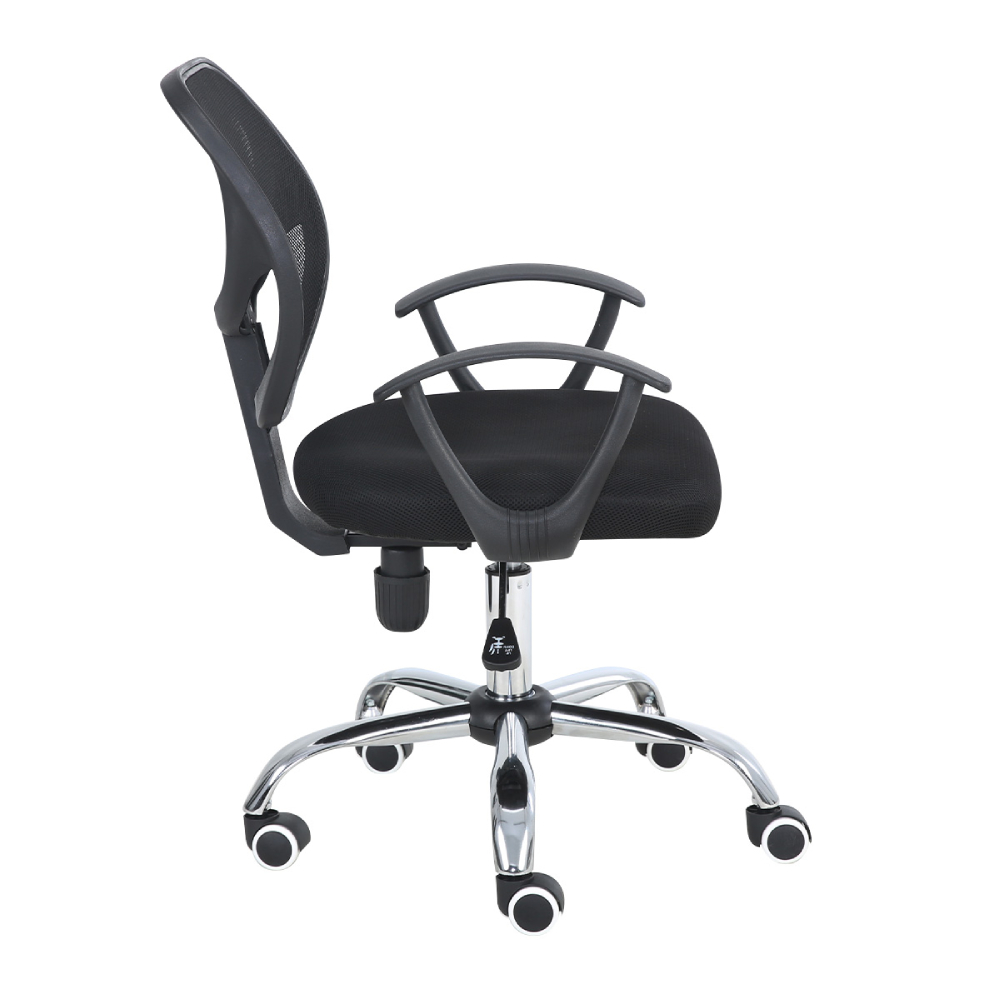 Foto 3 pulgar | Silla Secretarial Nextep Ne-650s Respaldo Malla 110 Kg Negro