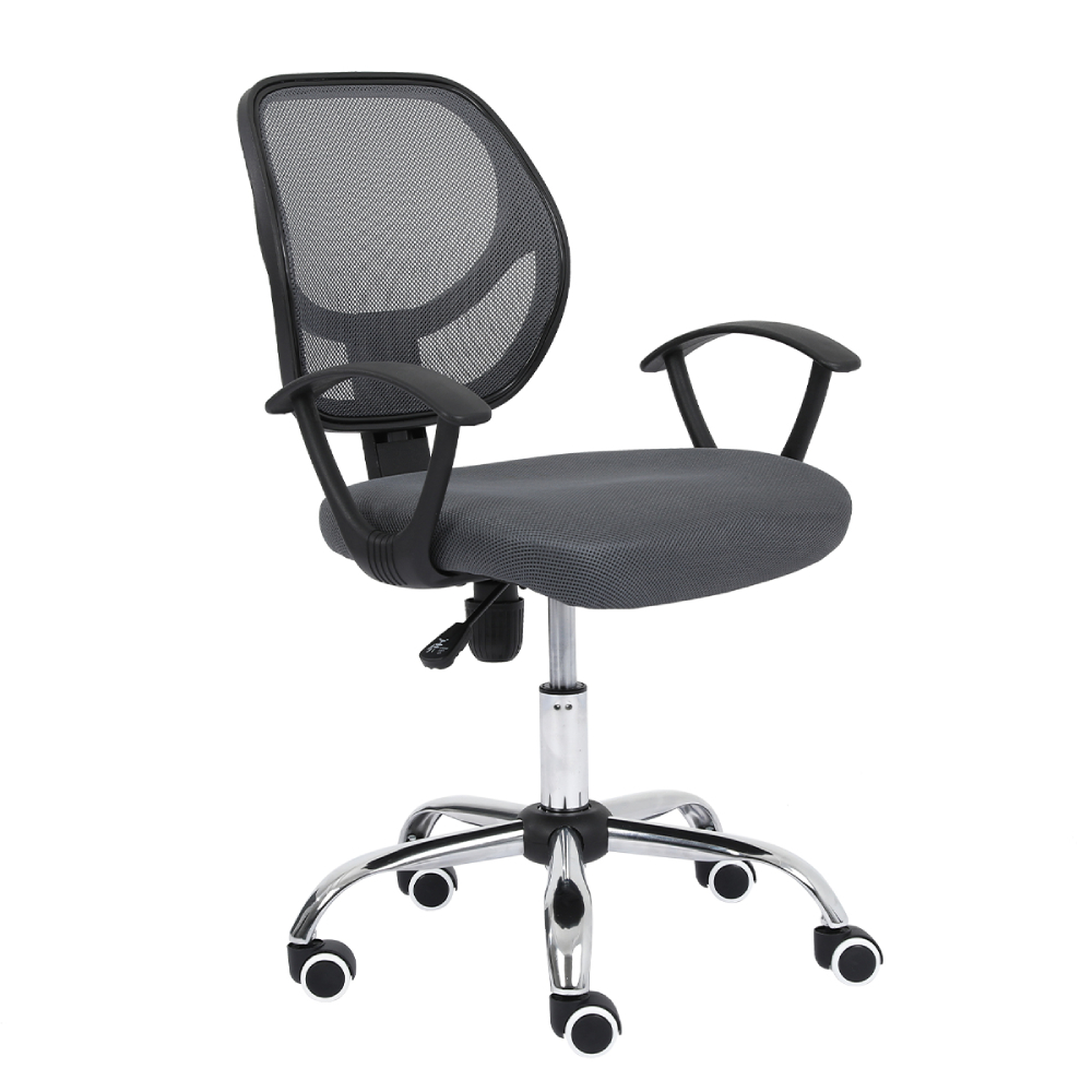 Foto 2 pulgar | Silla Secretarial Nextep Ne-650sg Respaldo Malla 110 Kg Gris