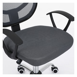 Foto 2 | Silla Secretarial Nextep Ne-650sg Respaldo Malla 110 Kg Gris