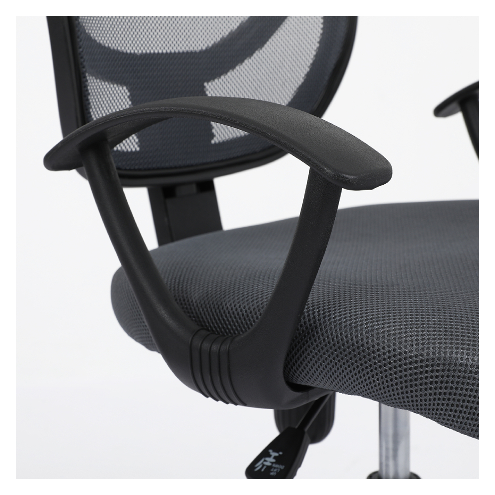 Foto 4 pulgar | Silla Secretarial Nextep Ne-650sg Respaldo Malla 110 Kg Gris