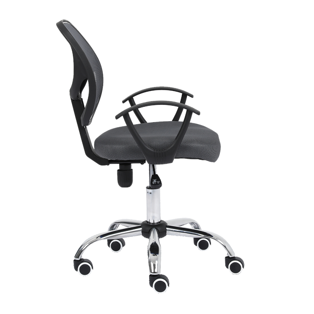 Foto 5 pulgar | Silla Secretarial Nextep Ne-650sg Respaldo Malla 110 Kg Gris