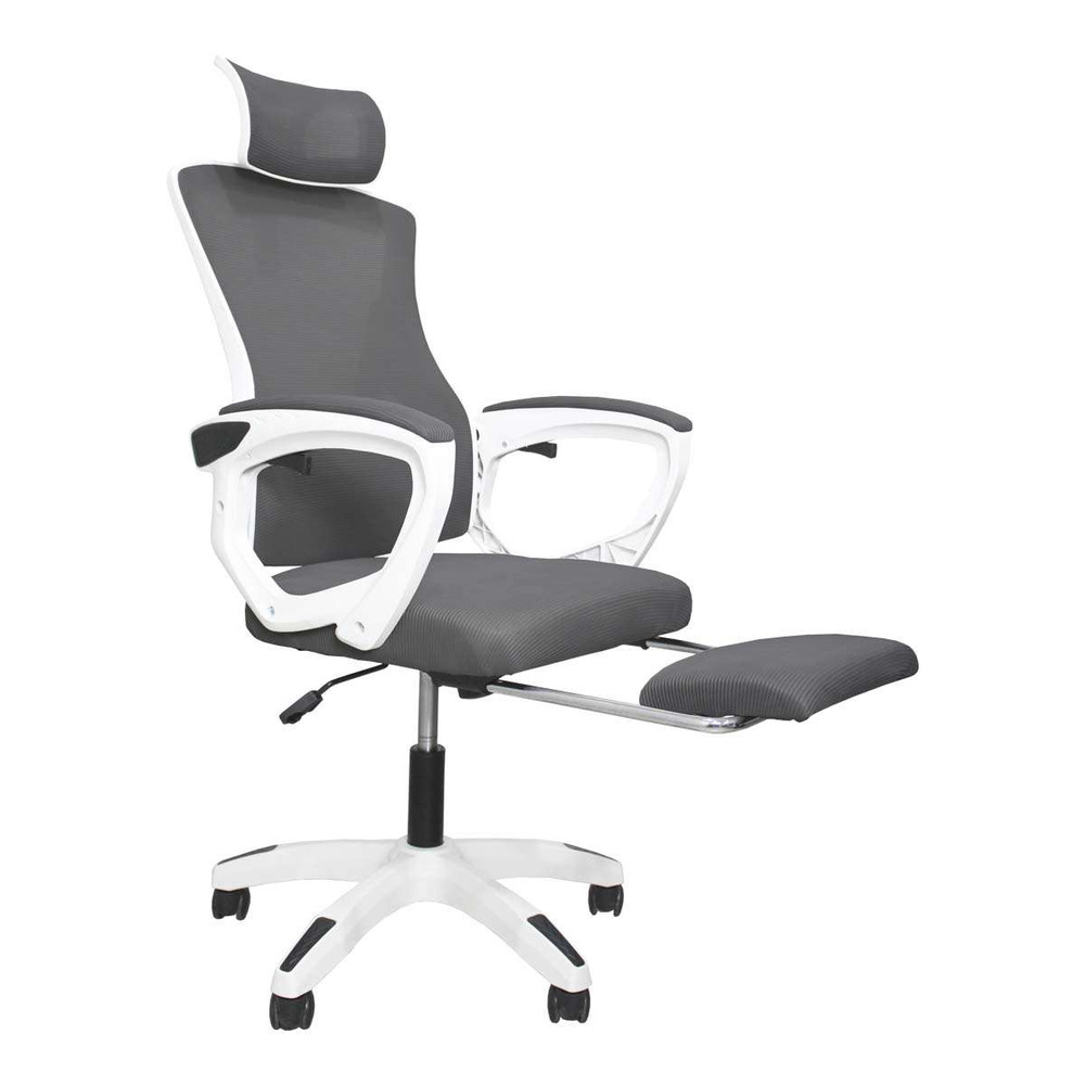 Foto 5 pulgar | Silla de Oficina Ejecutiva Reposacabeza Negro