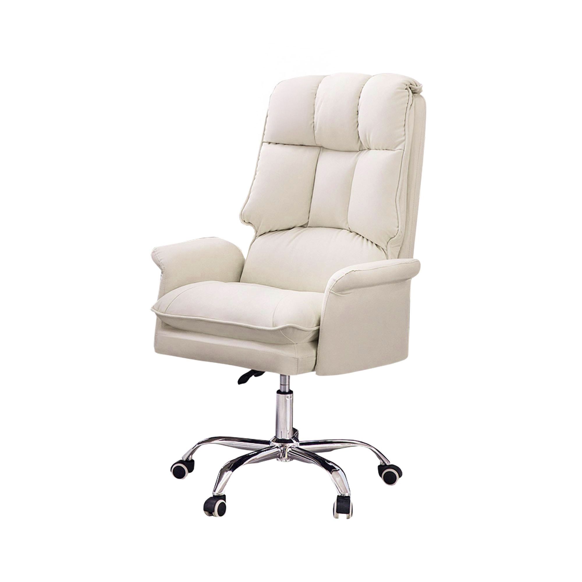 Foto 1 | Silla Para Oficina Acolchada Blanca