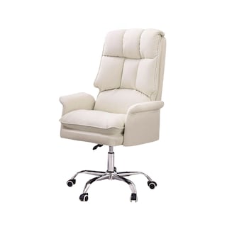 Foto 1 | Silla Para Oficina Acolchada Blanca
