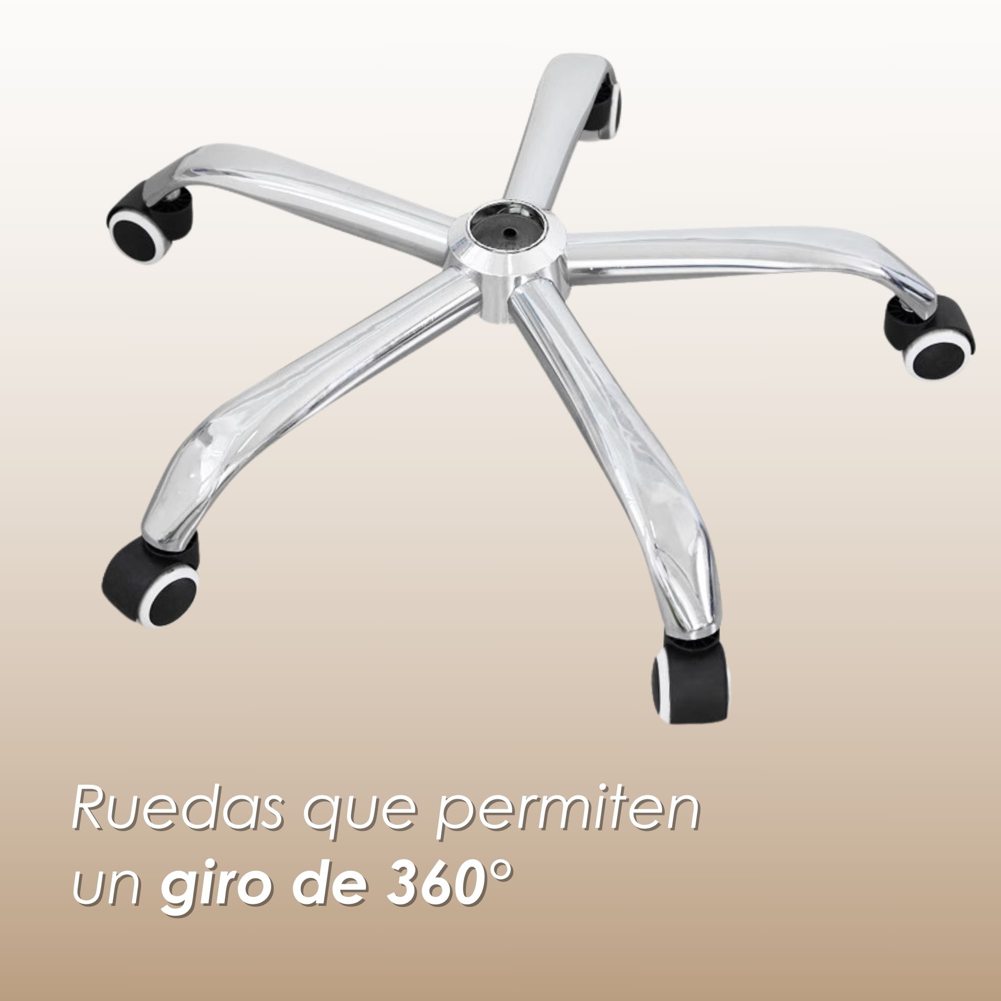 Foto 9 pulgar | Silla Para Oficina Acolchada Negra