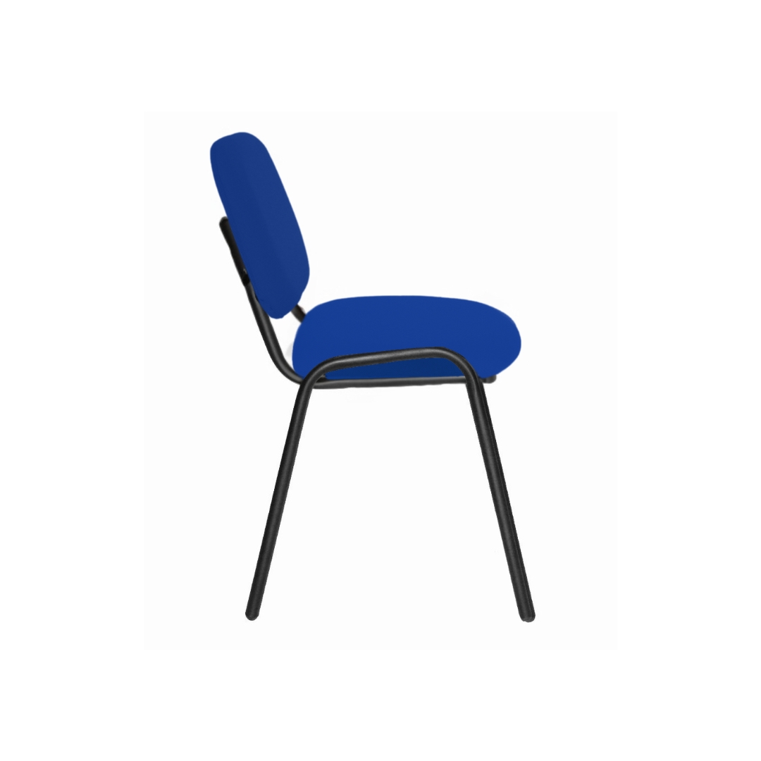 Foto 4 pulgar | Offiho Silla De Oficina Ecovisita Para Salas De Espera, Consultorios En Tapiz De Tela Color Azul