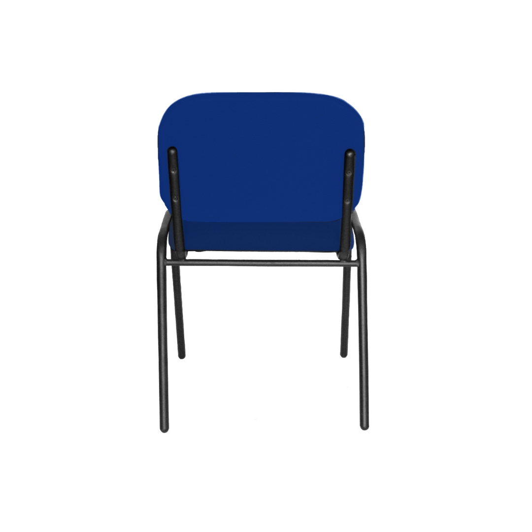 Foto 5 pulgar | Offiho Silla De Oficina Ecovisita Para Salas De Espera, Consultorios En Tapiz De Tela Color Azul