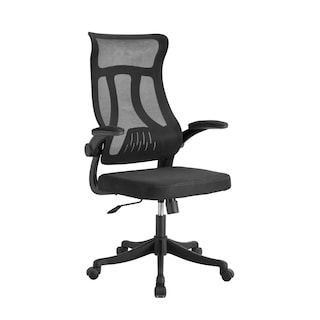 Foto 1 | Silla Oficina Ergonomus Bm-1073 Ergonómica Apoyabrazos Abatibles Negra