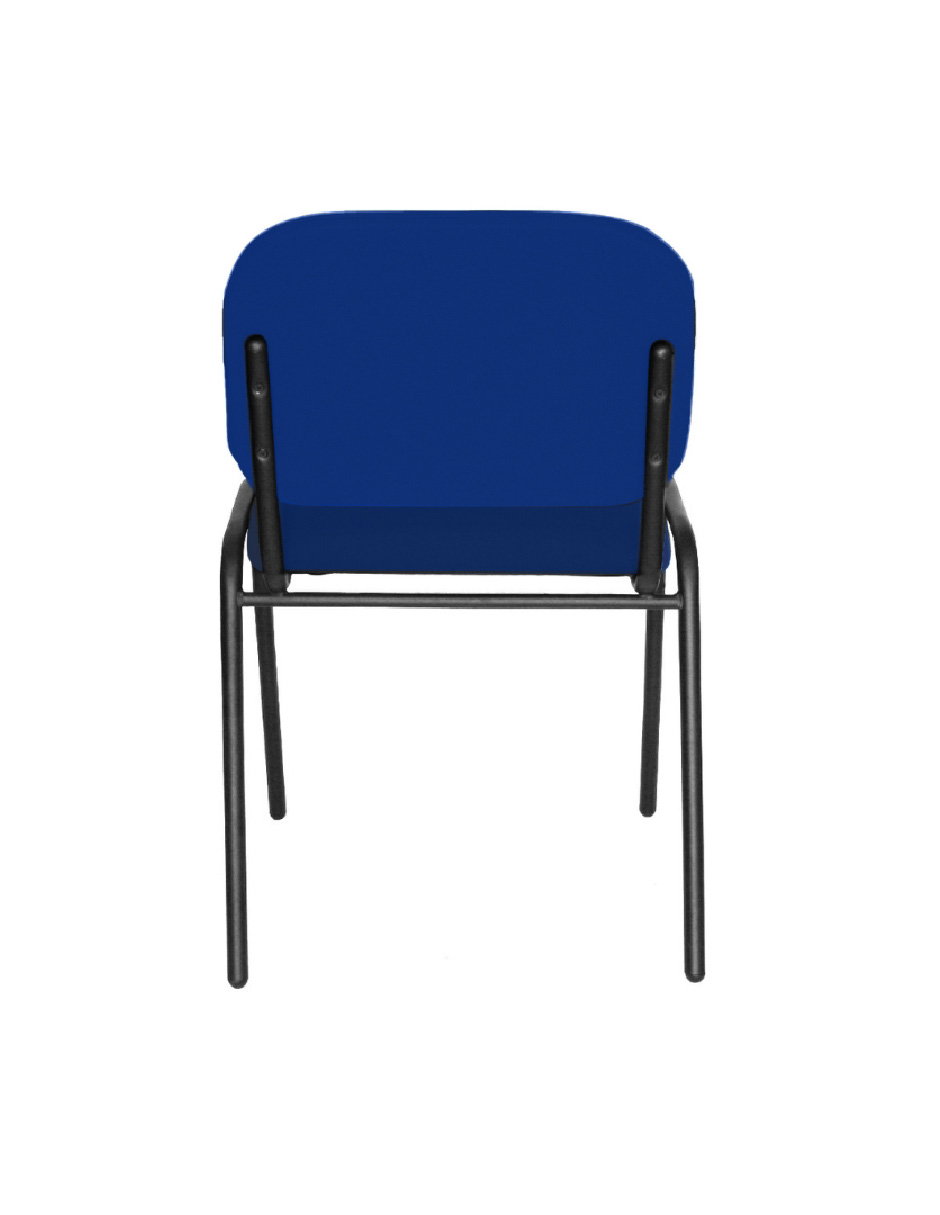 Foto 5 pulgar | Offiho Set De 2 Sillas Ecovisita Para Oficinas, Salas De Espera O Consultorios Con Tapiz De Tela Color Azul