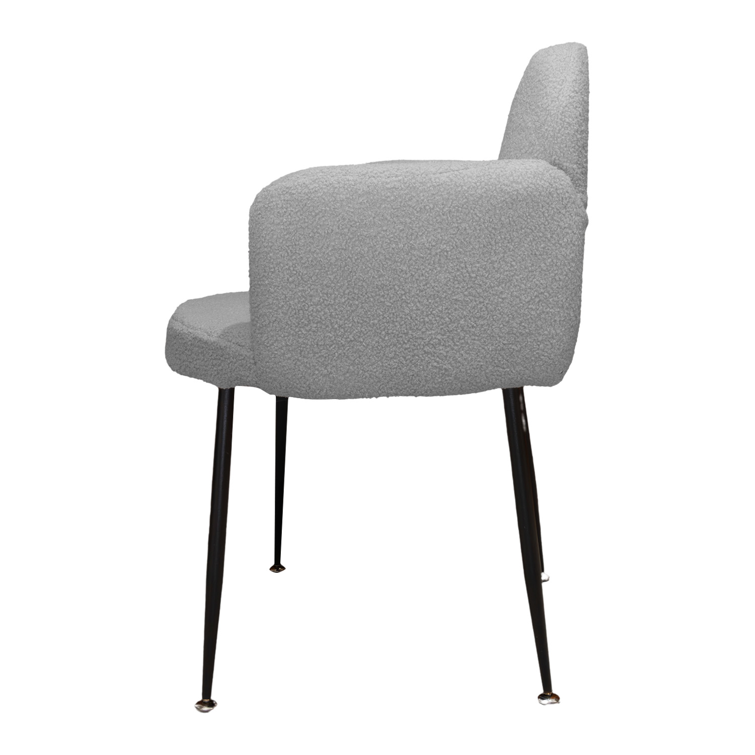 Foto 5 pulgar | Silla De Dormitorio Áreas Múltiples Cómoda Bossa Luzi Gris