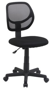 Foto 1 | Silla De Escritorio Para Computadora De Oficina Amazon Basics Con Respaldo Bajo - Venta Internacional.
