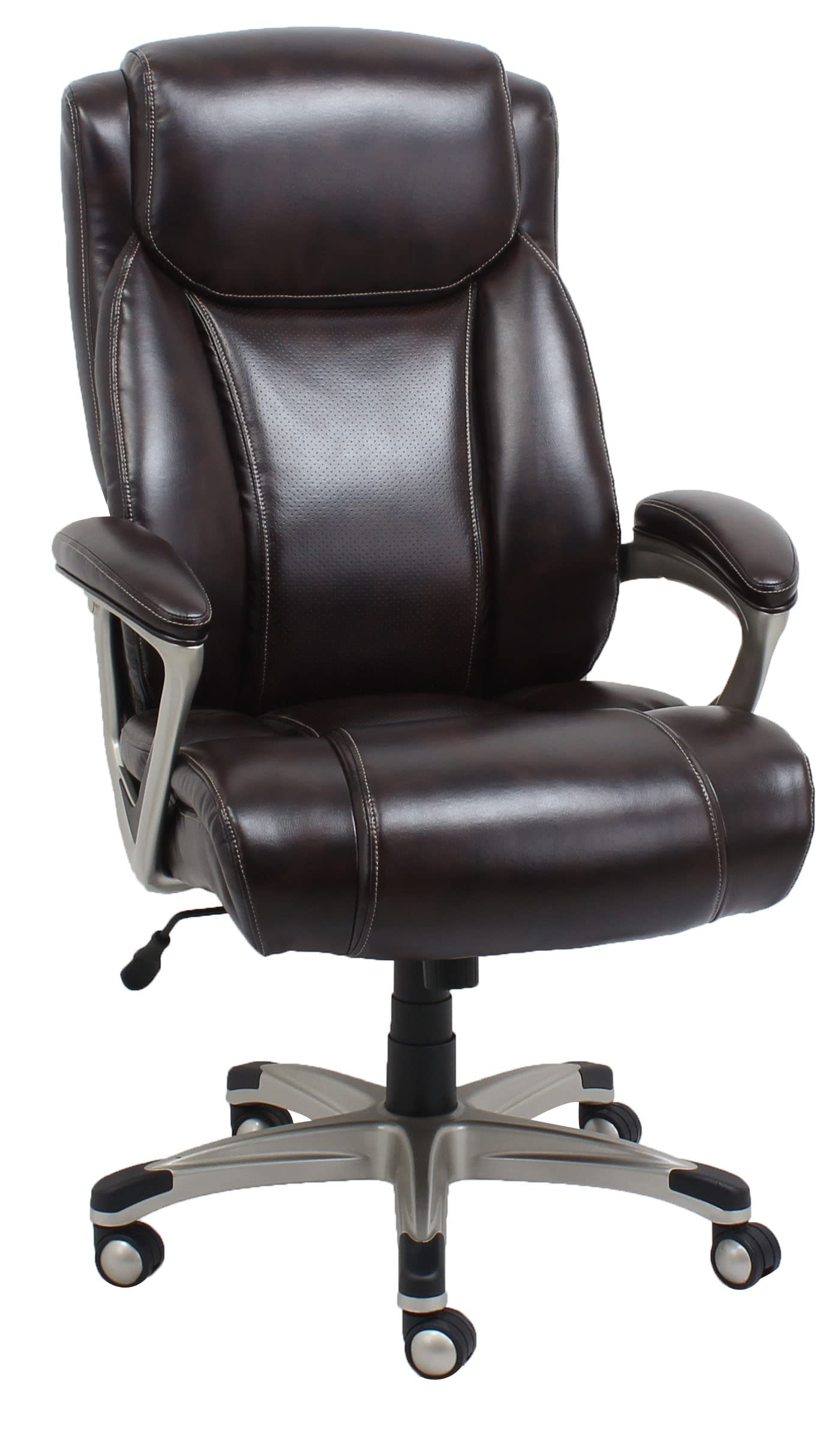 Silla De Escritorio Amazon Basics Big & Tall Executive, Marrón - Venta Internacional.