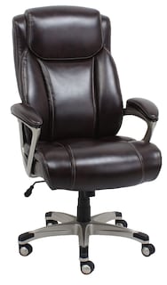 Foto 1 | Silla De Escritorio Amazon Basics Big & Tall Executive, Marrón - Venta Internacional.