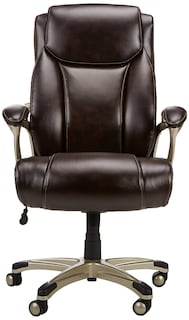 Foto 2 | Silla De Escritorio Amazon Basics Big & Tall Executive, Marrón - Venta Internacional.