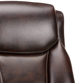 Foto 4 | Silla De Escritorio Amazon Basics Big & Tall Executive, Marrón - Venta Internacional.