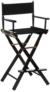 Foto 1 | Silla Director's Home Casual Home Con Estructura Negra/lona Negra - Venta Internacional.