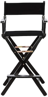 Foto 3 | Silla Director's Home Casual Home Con Estructura Negra/lona Negra - Venta Internacional.
