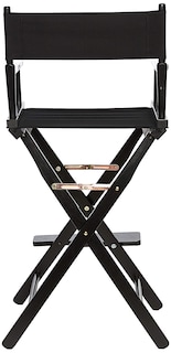Foto 4 | Silla Director's Home Casual Home Con Estructura Negra/lona Negra - Venta Internacional.