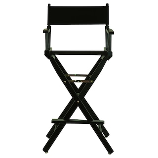Foto 6 | Silla Director's Home Casual Home Con Estructura Negra/lona Negra - Venta Internacional.