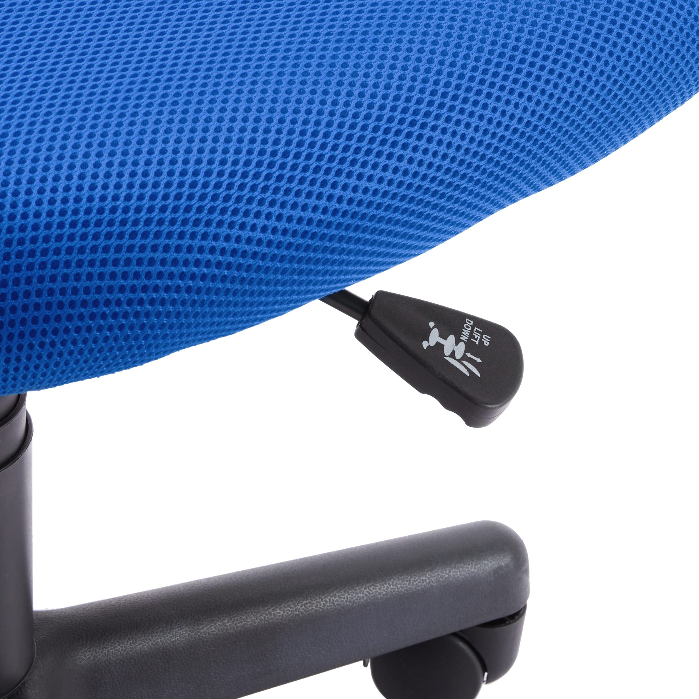 Foto 5 | Silla De Escritorio Para Ordenador De Oficina Amazon Basics, Azul, Nailon - Venta Internacional.