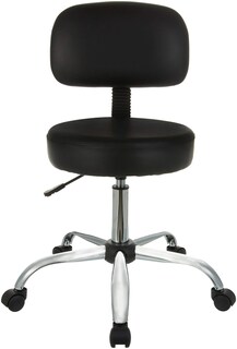 Foto 2 | Taburete De Bar Drafting Para Spa Amazon Basics, Multiusos, Negro - Venta Internacional.