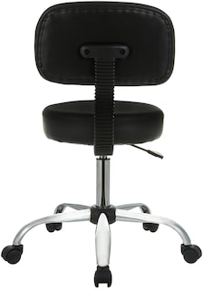 Foto 4 | Taburete De Bar Drafting Para Spa Amazon Basics, Multiusos, Negro - Venta Internacional.