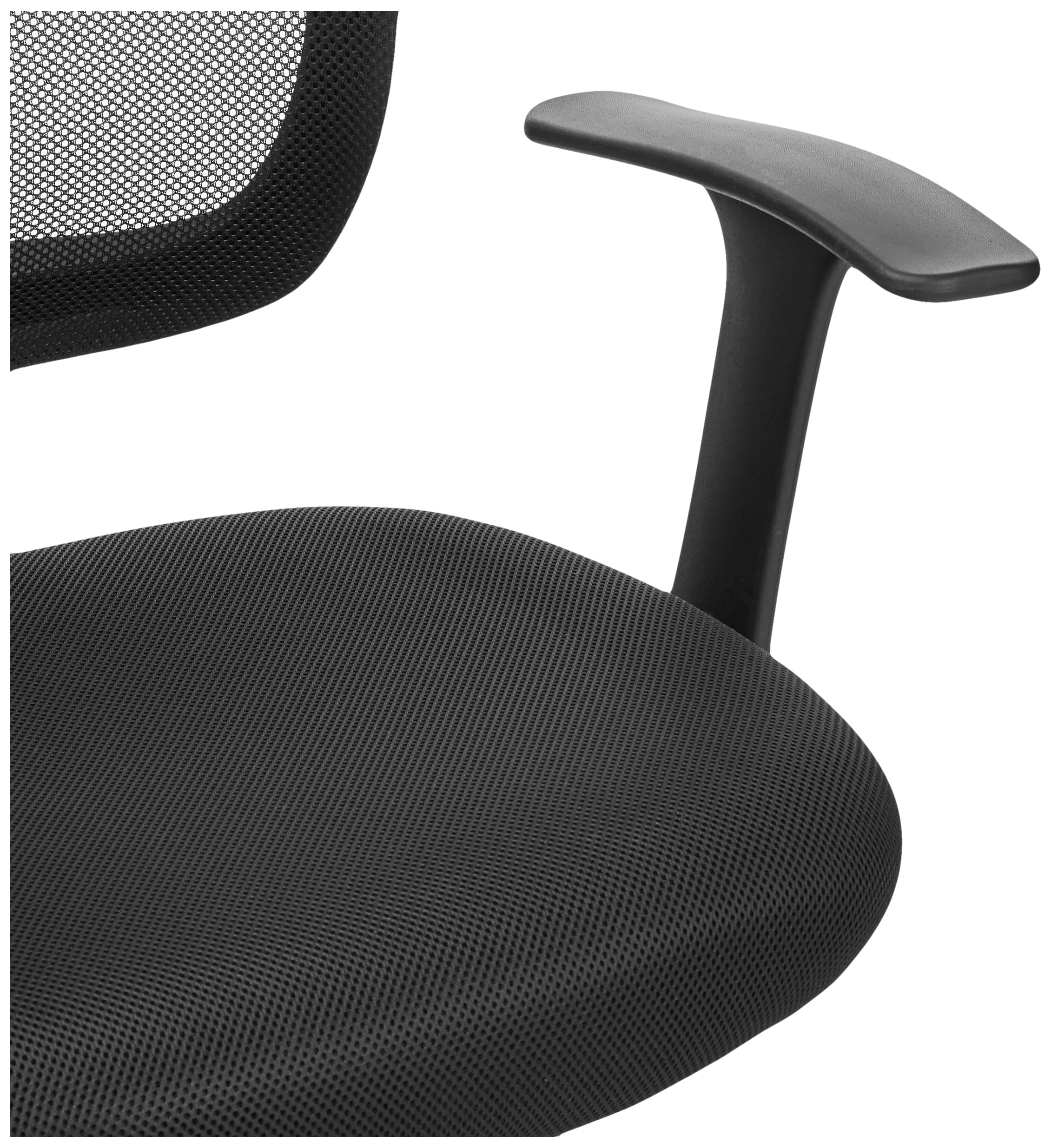 Foto 5 pulgar | Silla De Escritorio Amazon Basics De Malla Con Respaldo Medio, Negra - Venta Internacional.