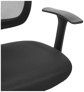 Foto 4 | Silla De Escritorio Amazon Basics De Malla Con Respaldo Medio, Negra - Venta Internacional.