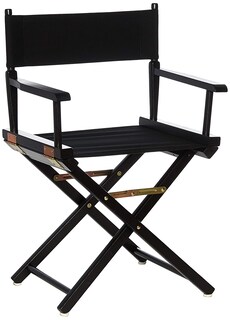 Foto 1 | Silla Director's Home Casual Home Con Estructura Negra/lona Negra - Venta Internacional.