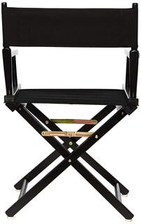 Foto 4 | Silla Director's Home Casual Home Con Estructura Negra/lona Negra - Venta Internacional.