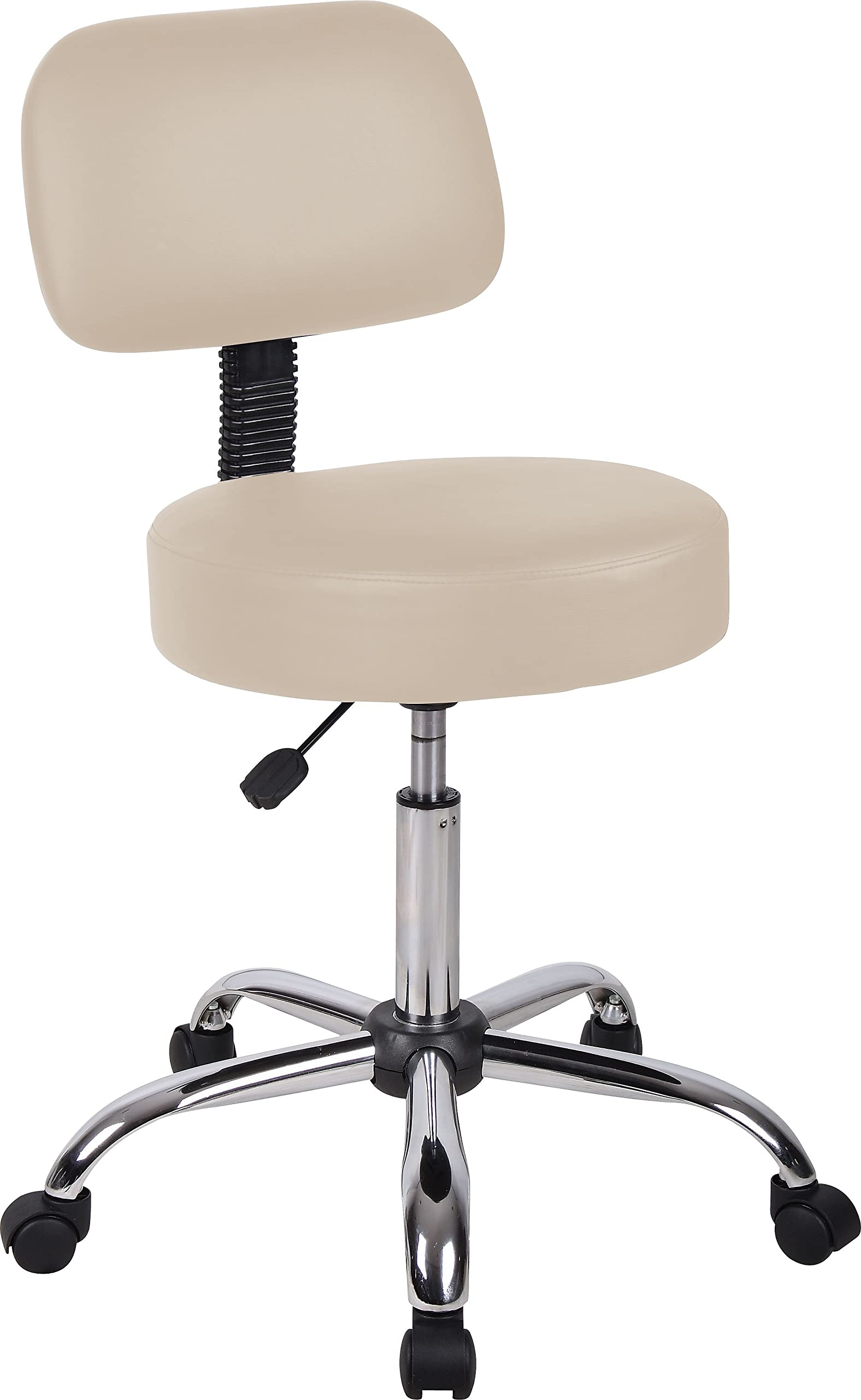 Foto 2 pulgar | Taburete Médico Para Spa Boss Office Products Be Well, Color Beige - Venta Internacional.