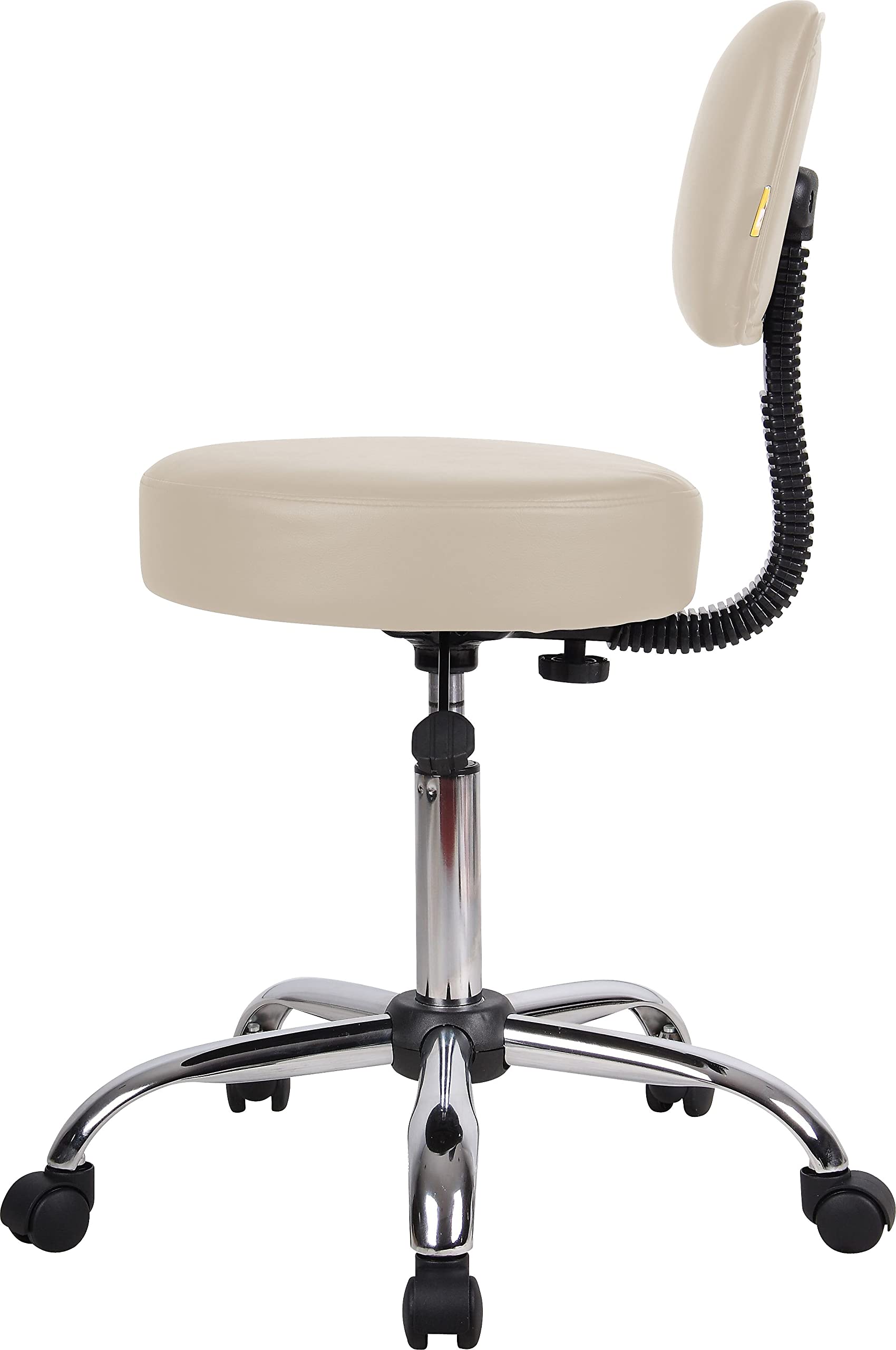 Foto 5 pulgar | Taburete Médico Para Spa Boss Office Products Be Well, Color Beige - Venta Internacional.