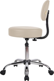 Foto 4 | Taburete Médico Para Spa Boss Office Products Be Well, Color Beige - Venta Internacional.