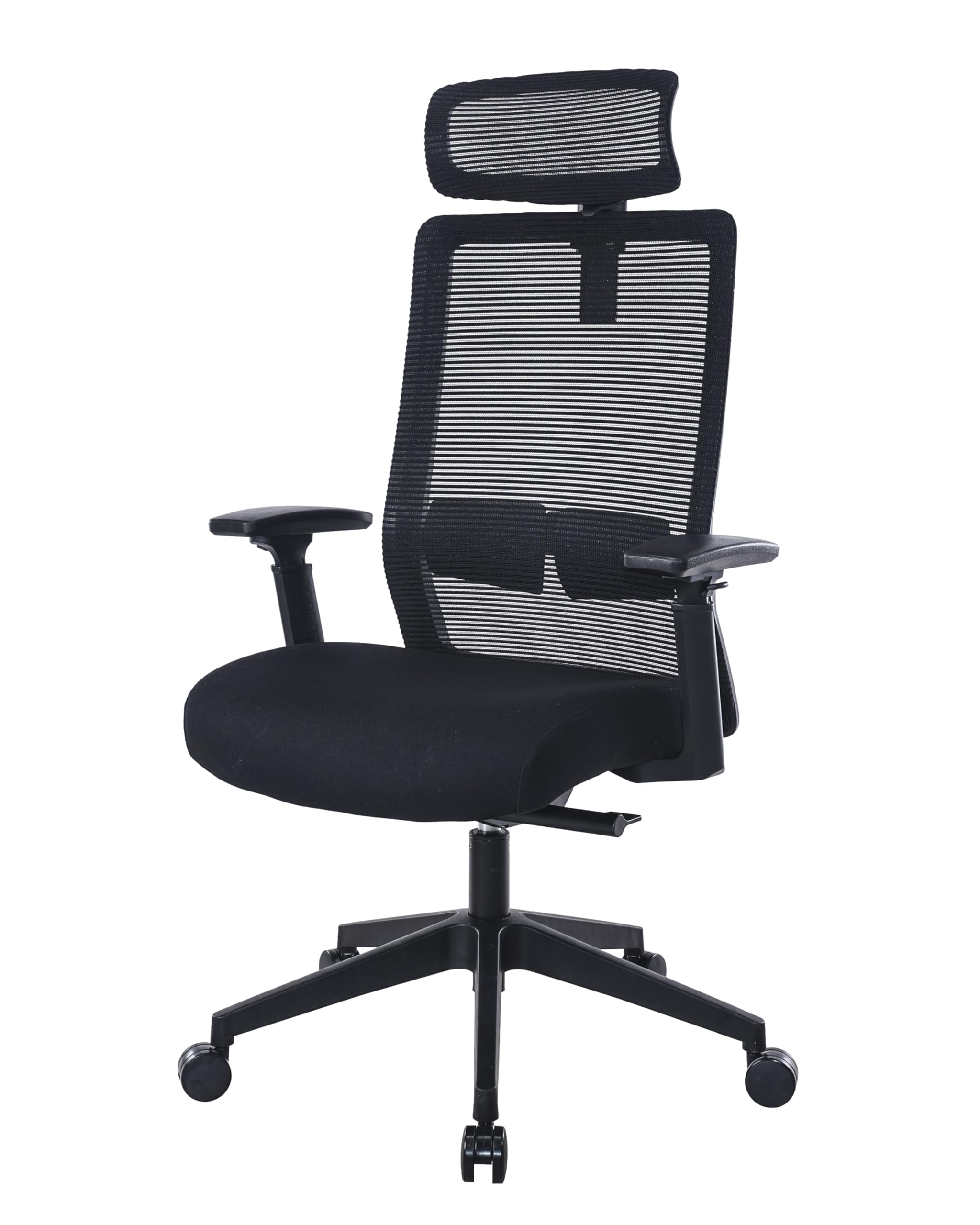 Foto 4 | Silla De Trabajo Boss Office Products De Malla Con Reposacabezas Negra - Venta Internacional.