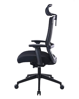 Foto 5 | Silla De Trabajo Boss Office Products De Malla Con Reposacabezas Negra - Venta Internacional.