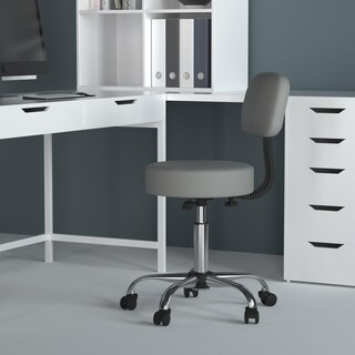 Foto 2 | Taburete De Dibujo Boss Office Products Be Well Medical Spa, Color Gris - Venta Internacional.