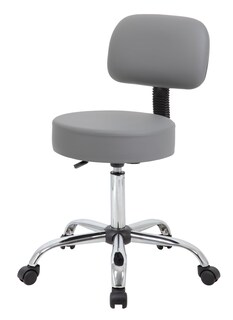 Foto 5 | Taburete De Dibujo Boss Office Products Be Well Medical Spa, Color Gris - Venta Internacional.